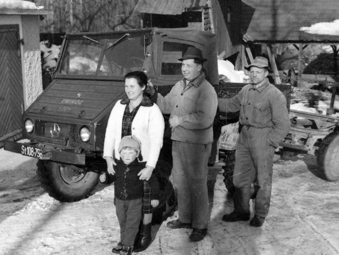 Firmengründer Johann Schranger mit Anna Schranger